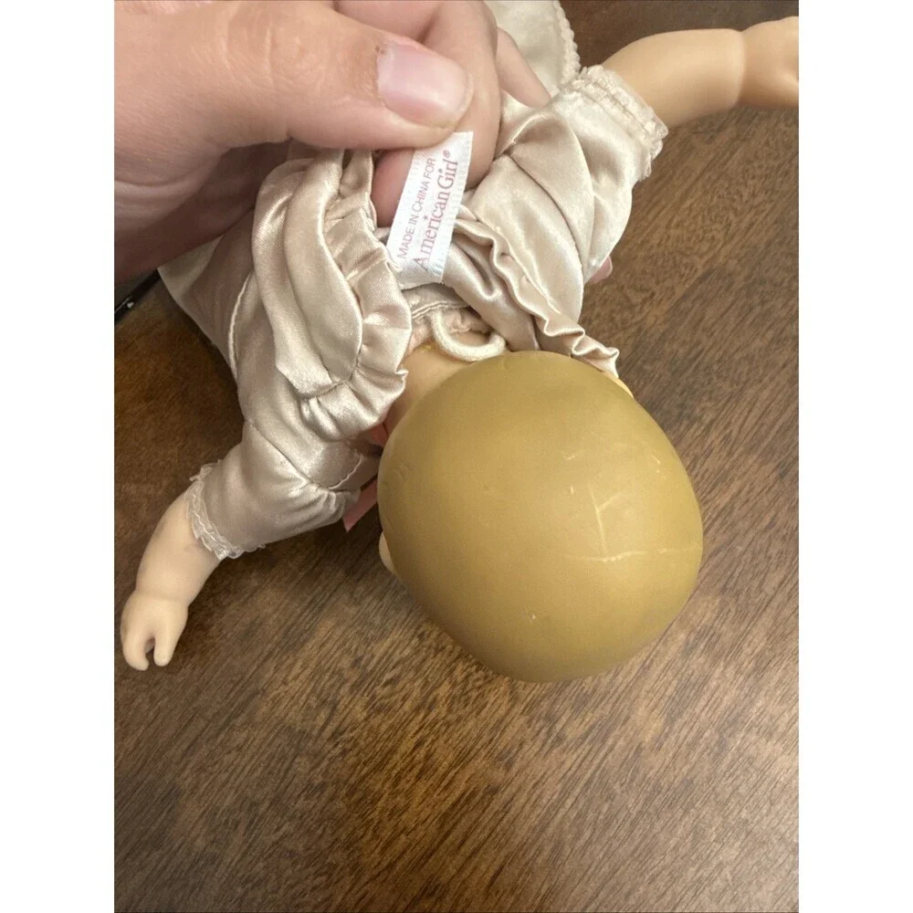 American Girl Baby Polly Doll W/Neck Strings Felicity Sister